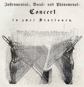 Concerto strumentale vocale e fenomenale, 1844 da Jean Jacques Grandville