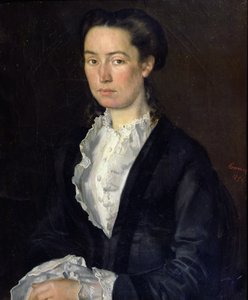 Ritratto di Adélaïde Mathilde Rousseaux, 1854 da Jean Jacques Henner