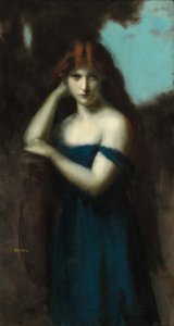 Donna in piedi, c. 1903 da Jean Jacques Henner
