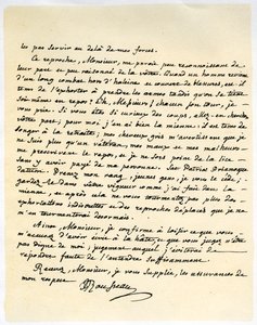 Lettera di Jean Jacques Rousseau, 15 luglio 1764 da Jean Jacques Rousseau
