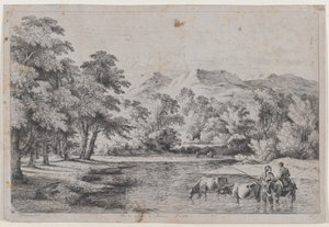 Paesaggio dopo Fouquières, 1772