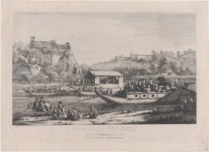 Papa Pio VII sulla Saône, 1805