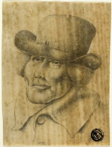 Busto ritratto di un vecchio con cappello e cappotto da Jean Jacques de Boissieu