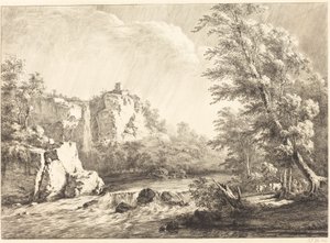 Paesaggio Fluviale con Tempesta in Arrivo da Jean Jacques de Boissieu