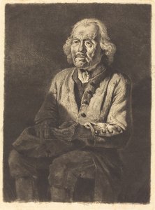 Il Vecchio Contadino Girard da Jean Jacques de Boissieu