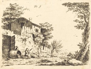 La filatrice da Jean Jacques de Boissieu
