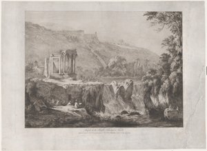 Veduta del Tempio della Sibilla Tiburtina