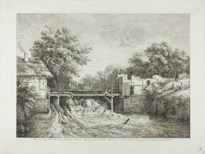 Mulino ad acqua da Jean Jacques de Boissieu