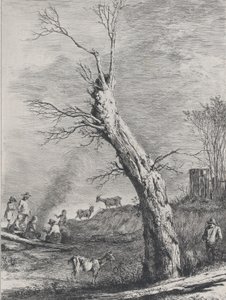 Inverno, dopo un disegno completato a Saint-Chamond da Jean Jacques de Boissieu