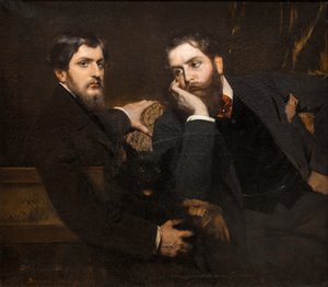 Ritratto dei miei due figli da Jean Joseph Benjamin Constant