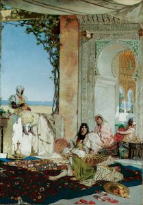 Donne di un harem in Marocco