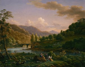Scena pastorale da Jean Joseph Xavier Bidauld