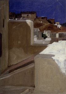 Vista della casbah dalla mia terrazza di Lecomte du Nouy (1842-1923), Tangeri da Jean Jules Antoine Lecomte du Nouy