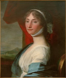 Friederike Leisching, dipinto di J.L. Mosnier da Jean Laurent Mosnier