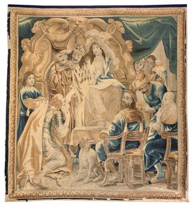 Arazzo di Bruxelles da un set di sei, c.1650 da Jean Le and Eggermans Daniel II Clerc