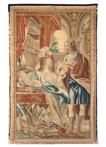 Arazzo di Bruxelles da un set di sei, c.1650 da Jean Le and Eggermans Daniel II Clerc