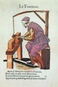 Il tornitore di legno da Jean Leclerc