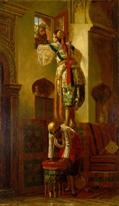 La Tristezza da Jean Leon (attr. to) Gerome