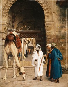 Una disputa tra arabi da Jean Leon Gerome