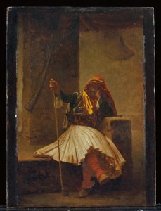 Arnaute che beve, 1896 da Jean Leon Gerome
