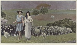 Dafni e Cloe di Jean Leon Gerome