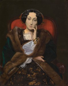 Ritratto di una donna da Jean Leon Gerome