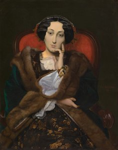 Ritratto di donna da Jean Leon Gerome