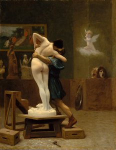 Pigmalione e Galatea, c. 1890 da Jean Leon Gerome