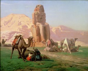 Il Colosso di Memnone, 1857