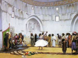 Dervisci rotanti, c.1895 da Jean Leon Gerome