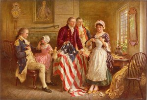 Betsy Ross 1777 da Jean Leon Gerome Ferris