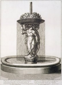 Progetto per una fontana, 1673