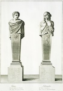 Sculture raffiguranti Perseo e Andromeda di Louis Lerambert a Versailles da Jean Lepautre