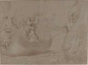 Il rapimento di Elena di Troia da Jean Lepautre