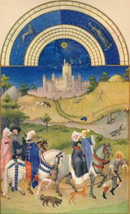 Agosto - il castello di Étampes, XV secolo, 1939