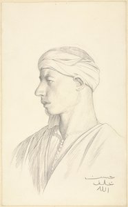 Ritratto di un fellah egiziano da Jean Leon Gerome