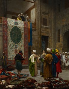 Il mercante di tappeti da Jean Leon Gerome