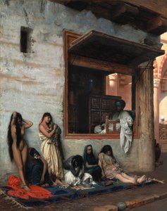 Il mercato degli schiavi da Jean Leon Gerome