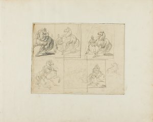 Studi da Jean Louis André Théodore Géricault
