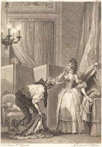 Le cocu battu et content da Jean Louis Delignon and Antoine Jean Duclos after Jean Honoré Fragonard