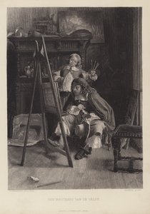 I fratelli Van de Velde da Jean Louis Ernest (after) Meissonier