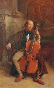 Alexandre Batta, il Violoncellista, 1855