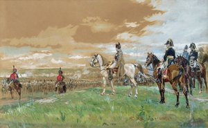 Jena (Napoleone a cavallo) 1880 da Jean Louis Ernest Meissonier