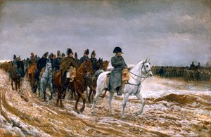 Le Campagne de France 1814 da Jean Louis Ernest Meissonier