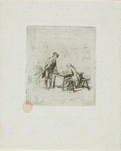Il Sergente Reporter da Jean Louis Ernest Meissonier