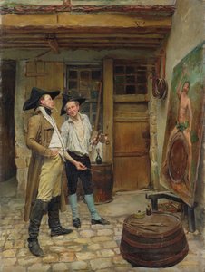 Il Pittore di Insegne, 1872 da Jean Louis Ernest Meissonier