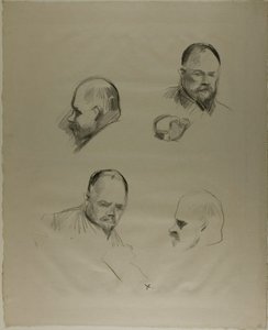 Ambroise Vollard, quattro schizzi