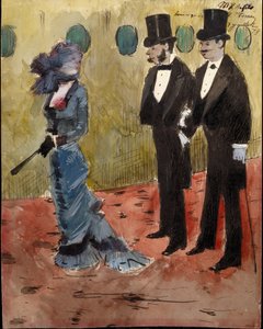 A teatro da Jean-Louis Forain