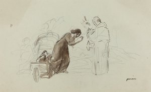 Benedizione a Lourdes da Jean Louis Forain