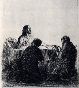La rottura del pane, 1925 da Jean Louis Forain